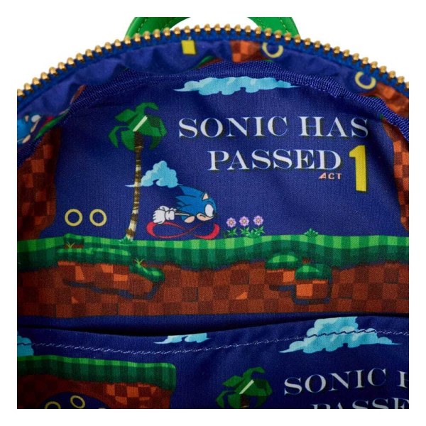 Sega by Loungefly Mini-Rucksack „Sonic – The Hedgehog“