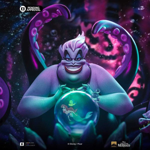 Disney's Villains Statuette 1/10 Art Scale Deluxe Ursula 23 cm