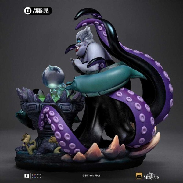 Disney's Villains Statuette 1/10 Art Scale Deluxe Ursula 23 cm