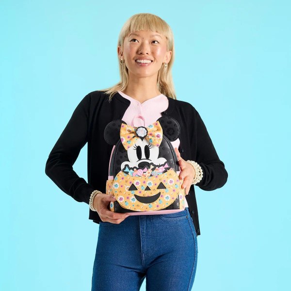MINNIE MAUS KÜRBIS MINI-RUCKSACK - DISNEY LOUNGEFLY