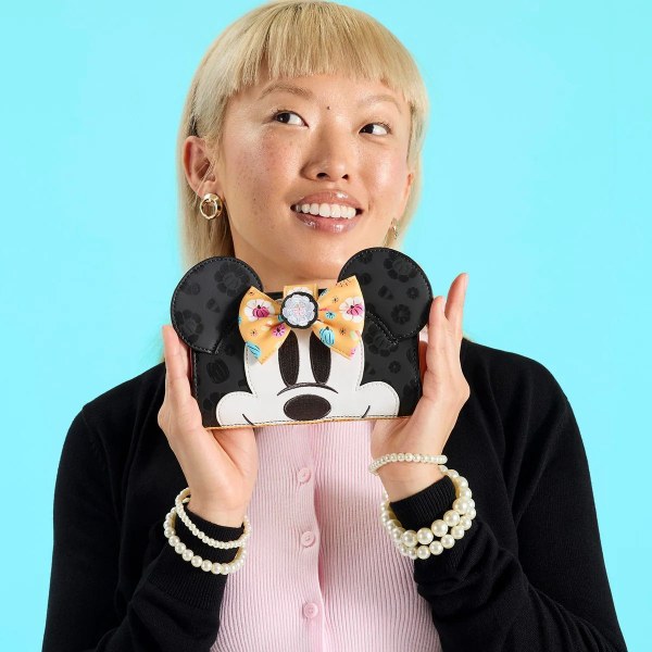 HALLOWEEN MINNIE MAUS GELDBÖRSE - DISNEY LOUNGEFLY