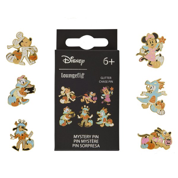 Mickey und seine Freunde HALLOWEEN -Kostüm, Mystery-Box ANSTECKER – DISNEY LOUNGEFLY