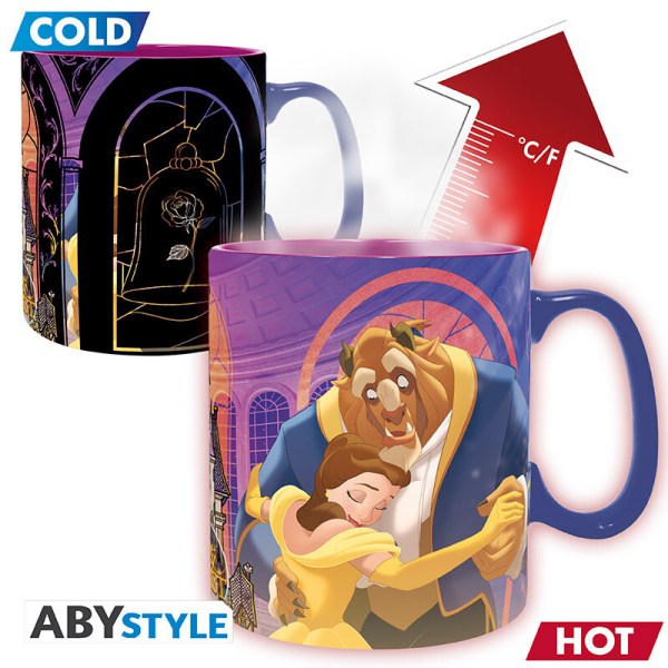 Tasse mit Wärmewechsel Die Schöne und das Beast - Disney