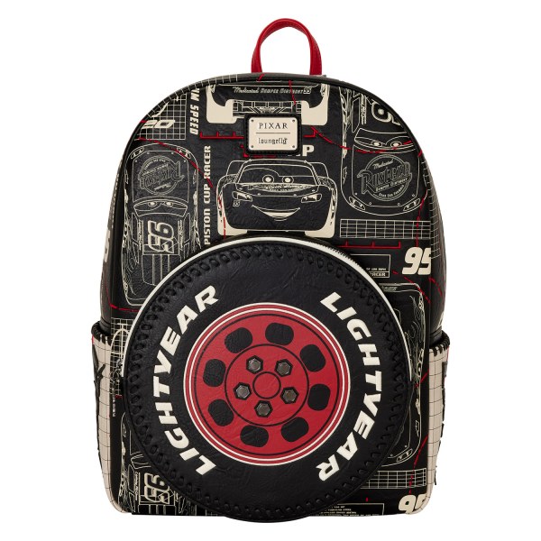 CARS RUCKSACK IN VOLLER GRÖSSE – DISNEY PIXAR LOUNGEFLY