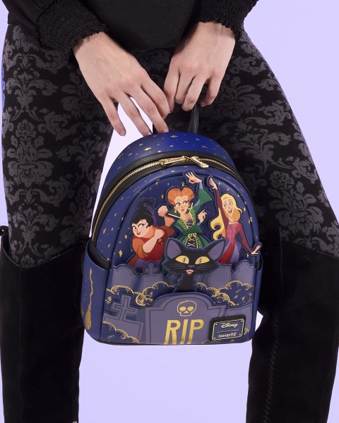 HOCUS POCUS DIE SANDERSON SCHWESTERN MINI-RUCKSACK – DISNEY PIXAR LOUNGEFLY