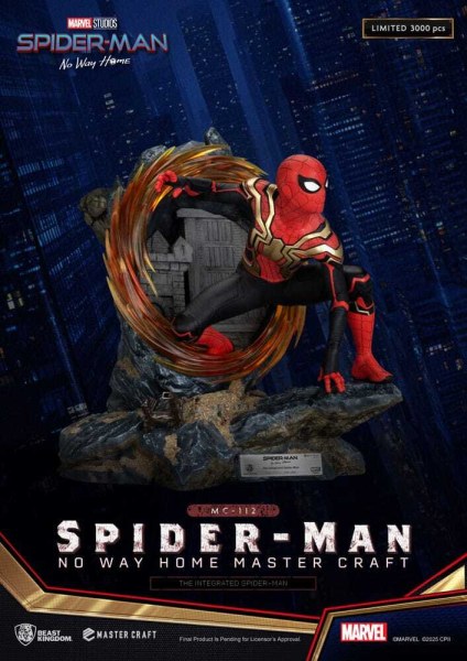 Spider-Man: No Way Home Statuette Master Craft The Integrated Spider-Man 31 cm