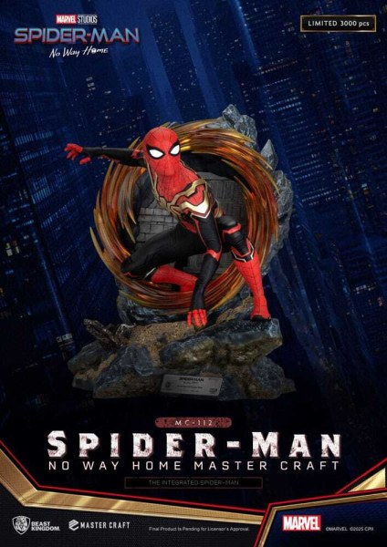 Spider-Man: No Way Home Statuette Master Craft The Integrated Spider-Man 31 cm