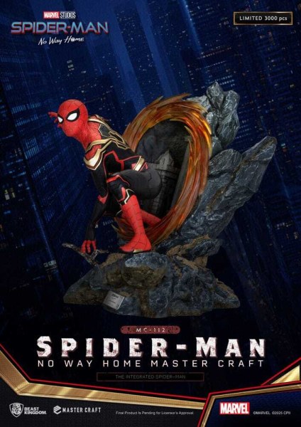 Spider-Man: No Way Home Statuette Master Craft The Integrated Spider-Man 31 cm