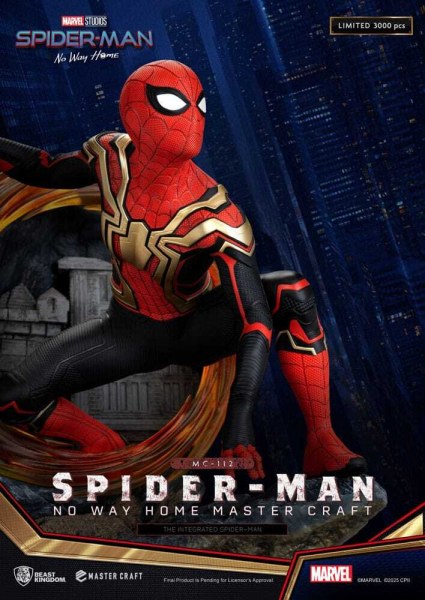 Spider-Man: No Way Home Statuette Master Craft The Integrated Spider-Man 31 cm