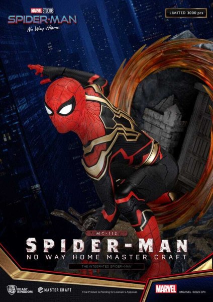 Spider-Man: No Way Home Statuette Master Craft The Integrated Spider-Man 31 cm