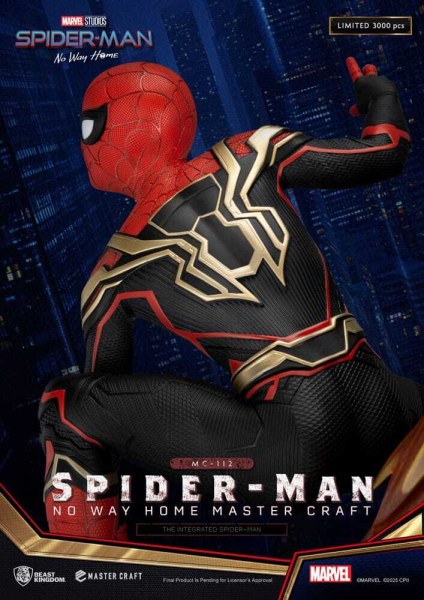 Spider-Man: No Way Home Statuette Master Craft The Integrated Spider-Man 31 cm