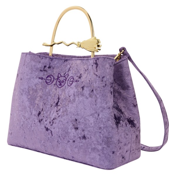 SAMTHANDTASCHE MIT BESENGRIFF – DISNEY LOUNGEFLY HOCUS POCUS
