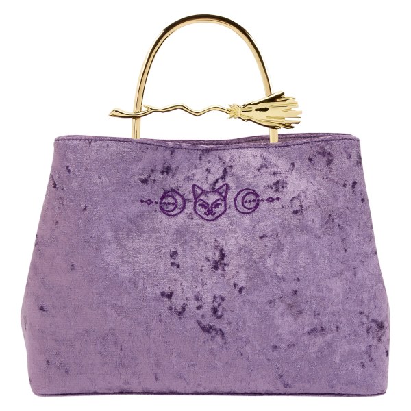 SAMTHANDTASCHE MIT BESENGRIFF – DISNEY LOUNGEFLY HOCUS POCUS