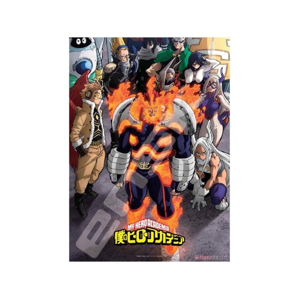 Gather Here 500-teiliges Puzzle – My Hero Academia