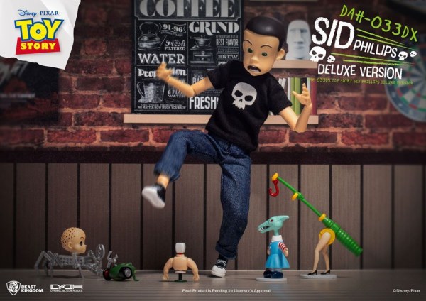 Toy Story Figur Dynamic Action Heroes Sid Phillips Deluxe Version 14 cm
