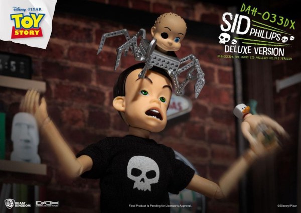 Toy Story Figur Dynamic Action Heroes Sid Phillips Deluxe Version 14 cm