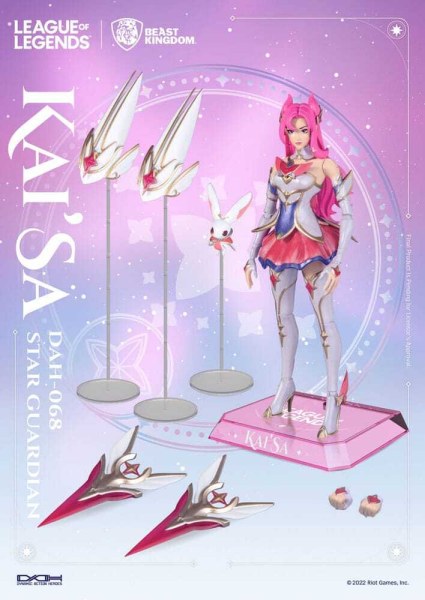 League of Legends Figur Dynamic Action Heroes 1/9 Star Guardian Kai'Sa 19 cm
