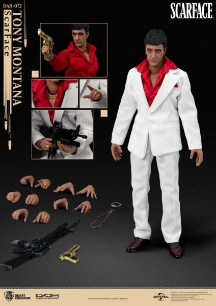 Scarface (1983) Tony Montana Figur 20 cm