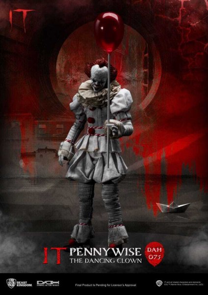 „Er“ Dynamic Action Heroes 1/9 Pennywise Figur 21 cm