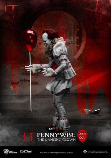 „Er“ Dynamic Action Heroes 1/9 Pennywise Figur 21 cm