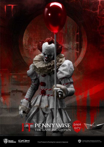 „Er“ Dynamic Action Heroes 1/9 Pennywise Figur 21 cm