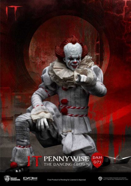 „Er“ Dynamic Action Heroes 1/9 Pennywise Figur 21 cm
