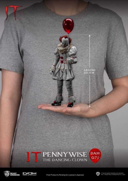 „Er“ Dynamic Action Heroes 1/9 Pennywise Figur 21 cm
