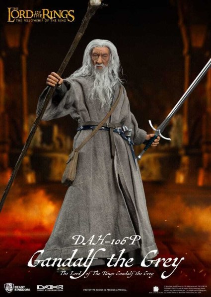 Der Herr der Ringe Dynamic Action Heroes 1/9 Gandalf der Graue 21 cm Figur