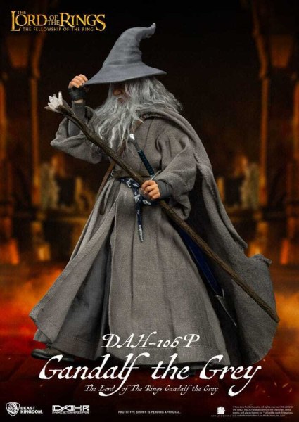 Der Herr der Ringe Dynamic Action Heroes 1/9 Gandalf der Graue 21 cm Figur