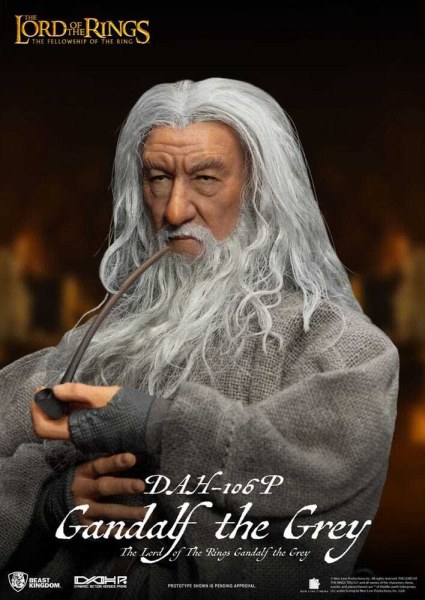 Der Herr der Ringe Dynamic Action Heroes 1/9 Gandalf der Graue 21 cm Figur