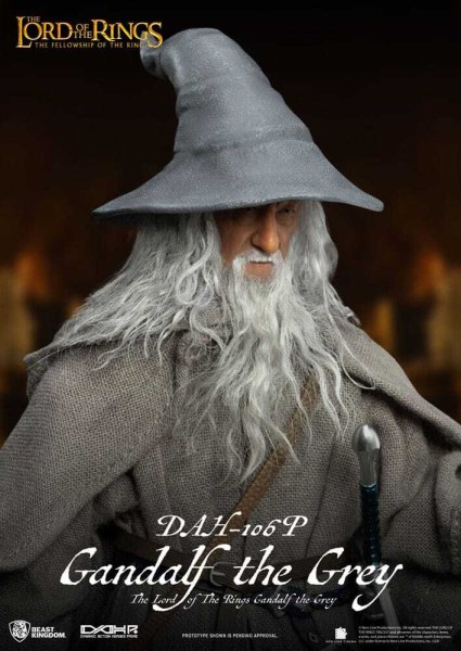 Der Herr der Ringe Dynamic Action Heroes 1/9 Gandalf der Graue 21 cm Figur