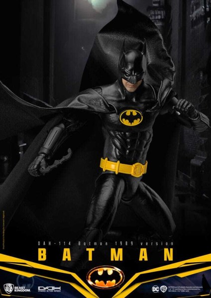 DC Comics Figur Dynamic Action Heroes 1/9 Batman 1989 Ver. 21cm