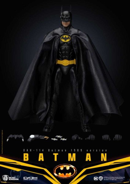 DC Comics Figur Dynamic Action Heroes 1/9 Batman 1989 Ver. 21cm