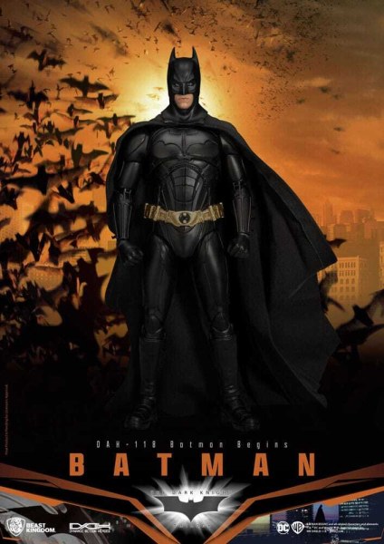 DC Comics Figur Dynamic Action Heroes 1/9 Batman (Batman Begins) 21 cm