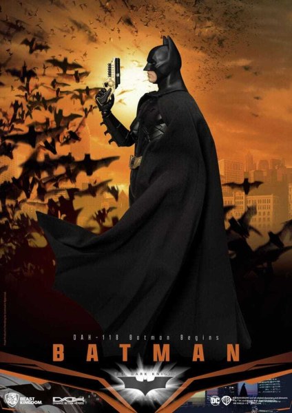 DC Comics Figur Dynamic Action Heroes 1/9 Batman (Batman Begins) 21 cm