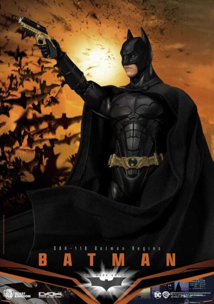 DC Comics Figur Dynamic Action Heroes 1/9 Batman (Batman Begins) 21 cm