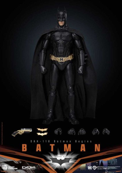 DC Comics Figur Dynamic Action Heroes 1/9 Batman (Batman Begins) 21 cm