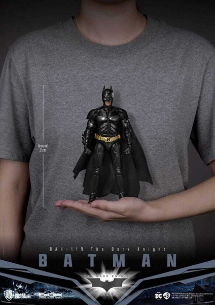 DC Comics Figur Dynamic Action Heroes 1/9 Batman (The Dark Knight) 21 cm