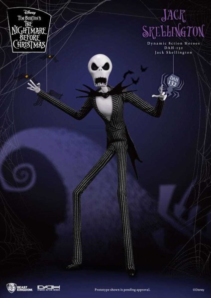 Die Weihnachten vor Weihnachten Dynamic Action Heroes 1/9 Jack 21 cm Figur