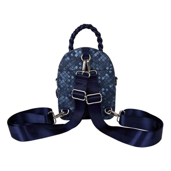 Mini Convertible Denim Rucksack - Loungefly