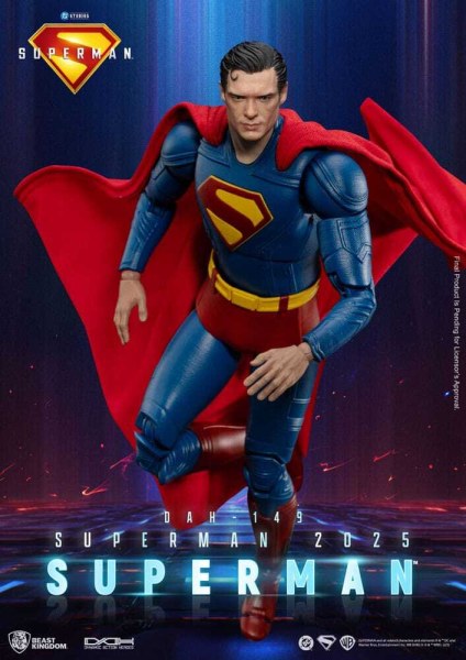 Superman (2025) Superman & Krypto Figur 21 cm