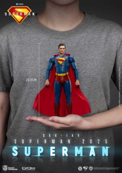 Superman (2025) Superman & Krypto Figur 21 cm