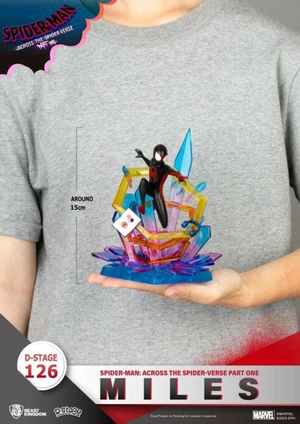 Marvel diorama PVC D-Stage Spider-Man: Across the Spider-Verse Part One-Miles 15 cm