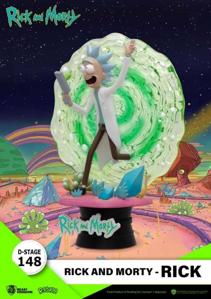 Rick & Morty diorama PVC D-Stage Rick 14 cm