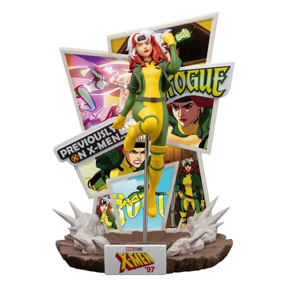 X-Men '97 PVC- diorama D-Stage Rogue (SDCC-exklusiv) 16 cm