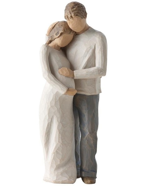 Weidenbaum-Ensemble zu Hause Statuette
