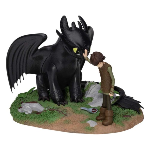 Dragons D-Stage PVC-Statuette Ohnezahn & Hicks 15 cm