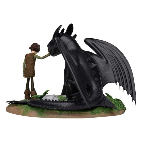 Dragons D-Stage PVC-Statuette Ohnezahn & Hicks 15 cm