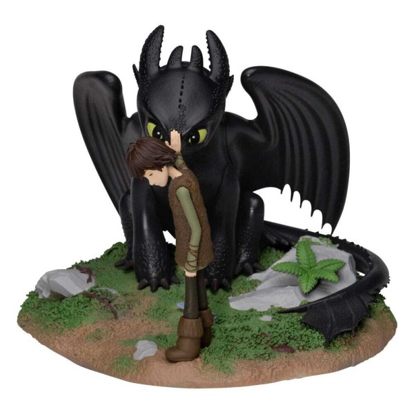 Dragons D-Stage PVC-Statuette Ohnezahn & Hicks 15 cm