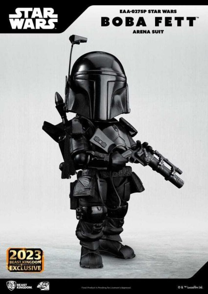 Star Wars Statuette Egg Attack Boba Fett Arena Suit 17 cm